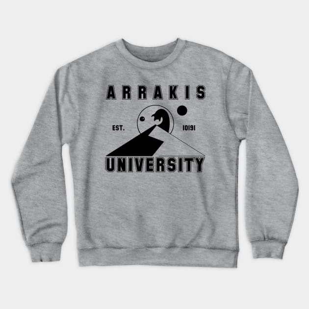 Arrakis University Crewneck Sweatshirt by Malakian Art